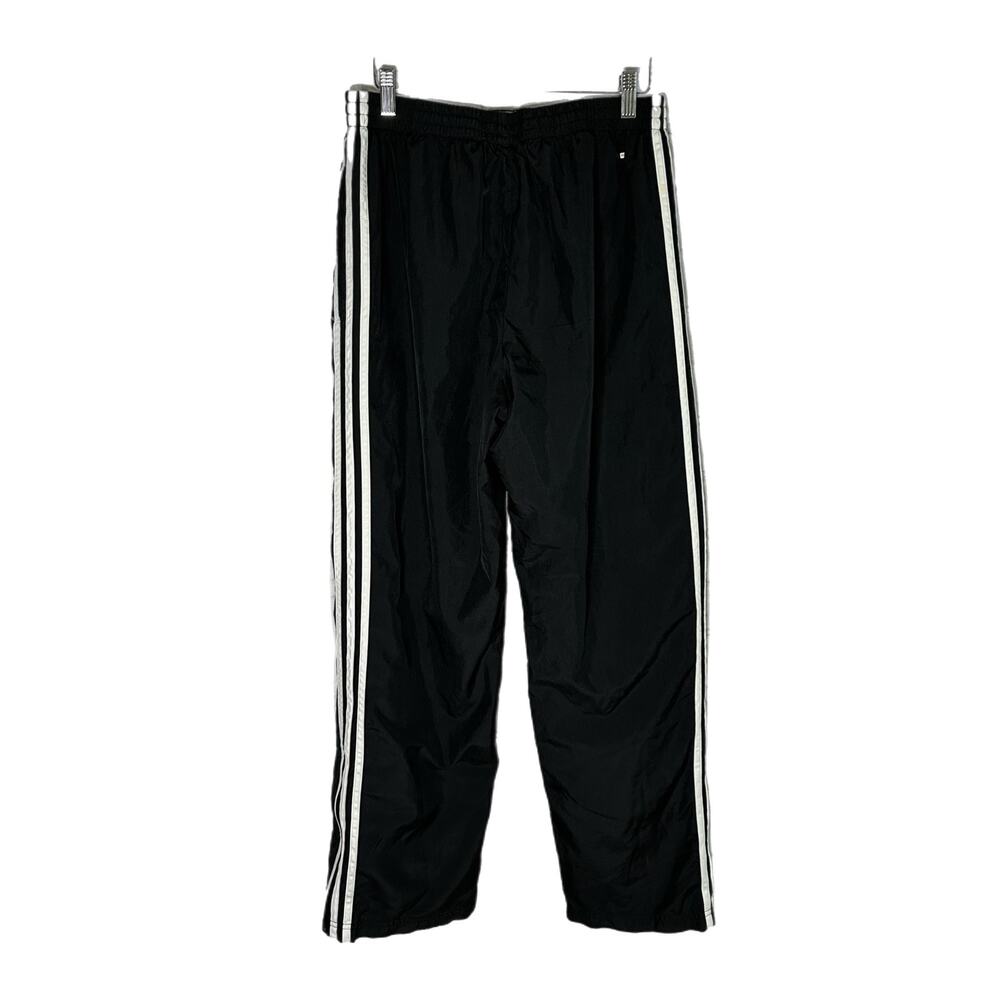 C22 Adidas Men’s Black Activewear Track Pants, Medium, Pre-owned